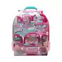 Cocina Para Niña Maleta 3 En 1 Hogar Gran Variedad De Accesorios