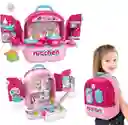 Cocina Para Niña Maleta 3 En 1 Hogar Gran Variedad De Accesorios