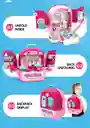 Cocina Para Niña Maleta 3 En 1 Hogar Gran Variedad De Accesorios