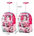 Set Mascotas Maleta Portátil Niña Didáctica 2-1 Veterinaria