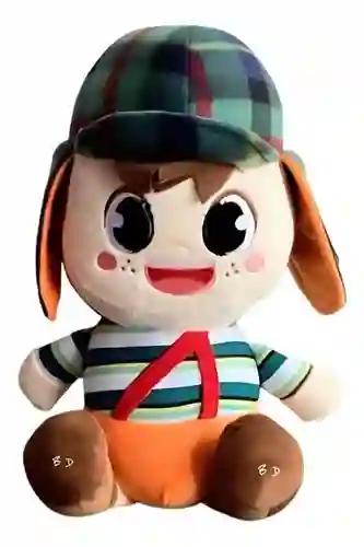 Peluche El Chavo Del 8 De 28cm Sentado