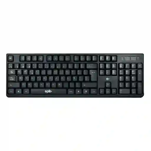 Teclado Alámbrico Epik Negro