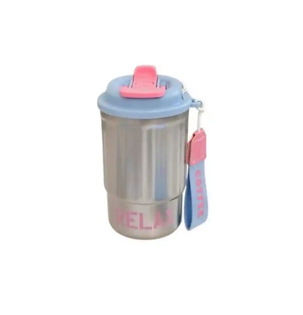 Vaso Térmico "relax" Plateado