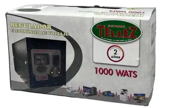 Estabilizador De Voltaje Potencia: 1000w 4 Salidas