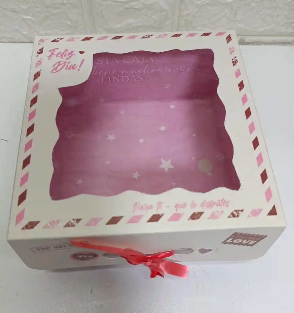 Caja Estampada Medida 18x25x10cm