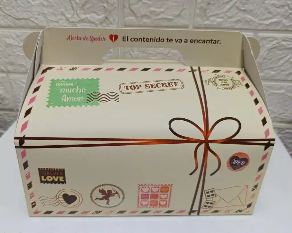 Caja Estampada Medida 18x25x10cm