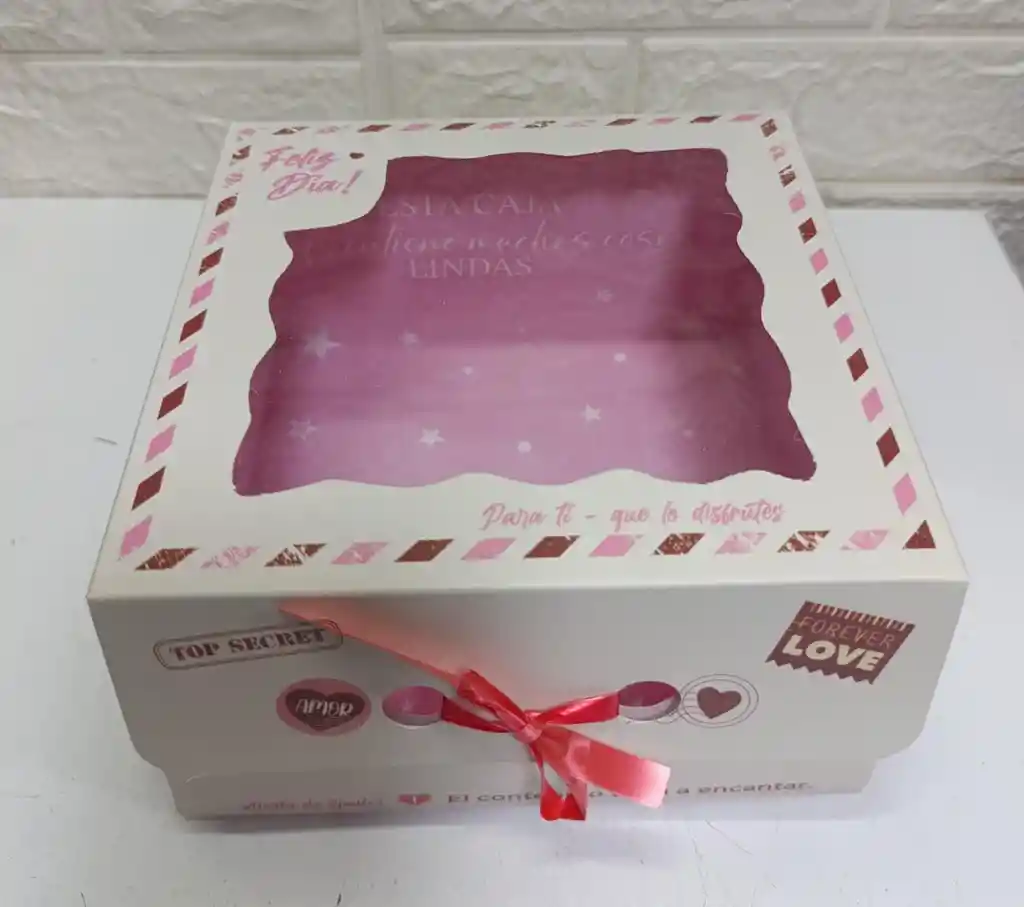 Caja Estampada Medida 18x25x10cm