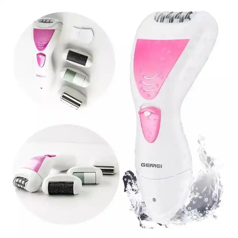 Maquina Depilador Para Ducha Mujer Gemei 4 En 1