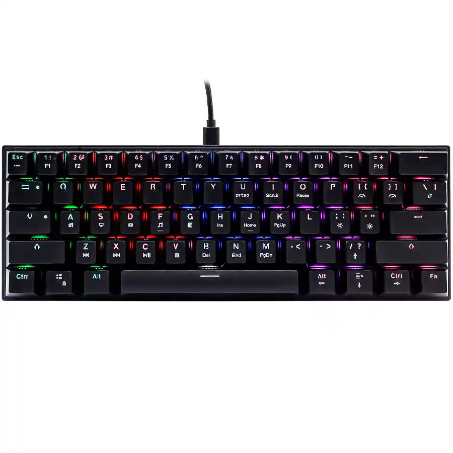 Teclado Gamer Mecánico Wy61 J&r Switch Cherry Ingles