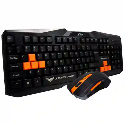 Combo Gamer Jyr Teclado Mouse Ctmgjr-009 Inalambrico