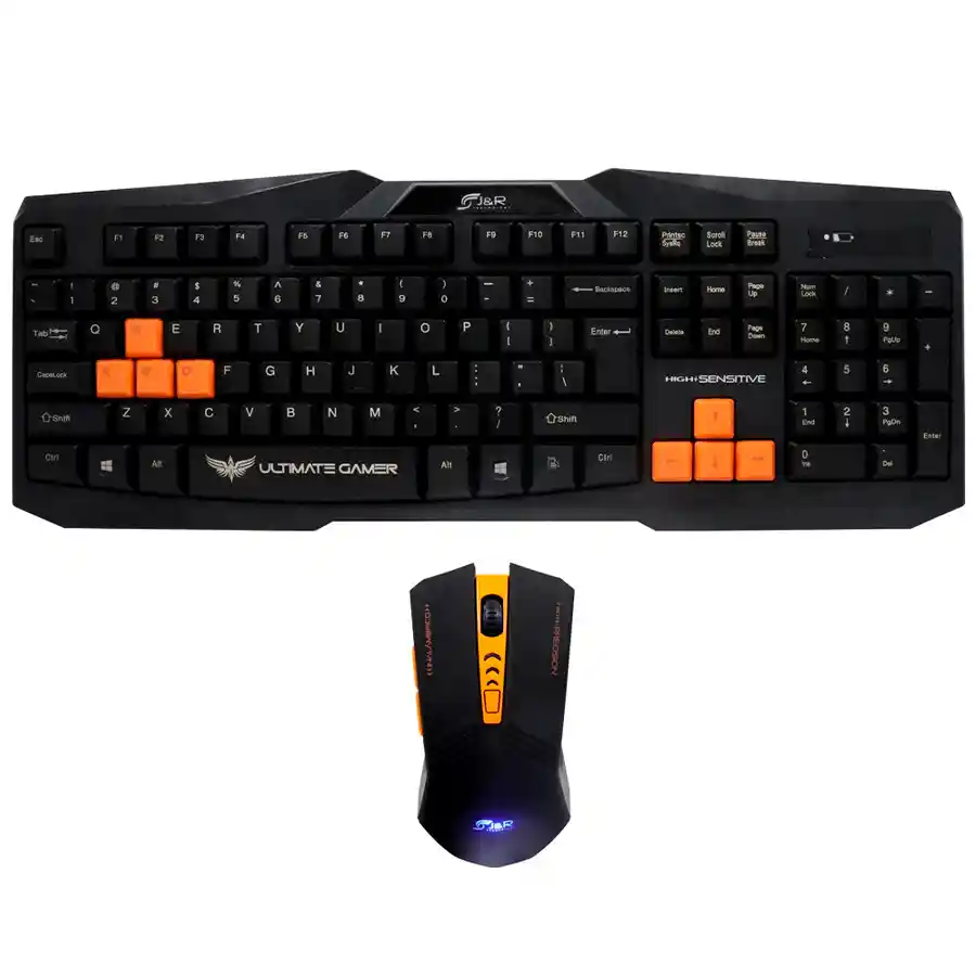Combo Gamer Jyr Teclado Mouse Ctmgjr-009 Inalambrico