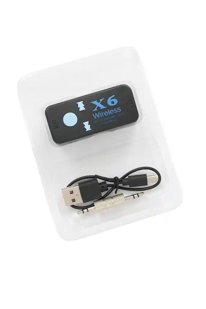 Receptor Bluetooth X6 Para Auto – Manos Libres Y Música