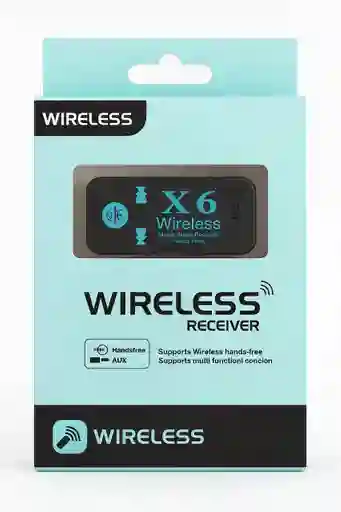 Receptor Bluetooth X6 Para Auto – Manos Libres Y Música