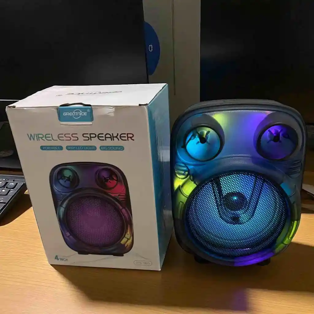 Parlante Bluetooth Rgb 4"
