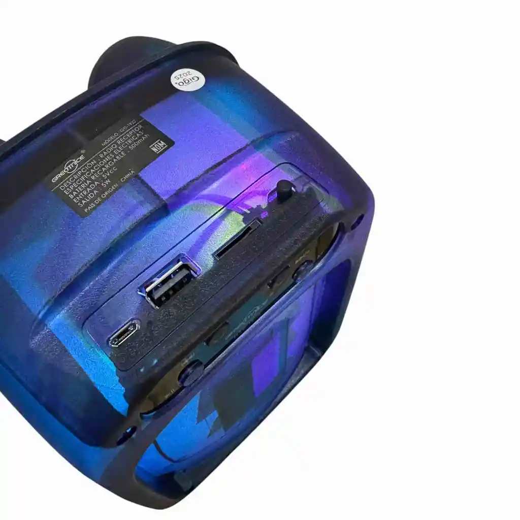 Parlante Bluetooth Rgb 4"