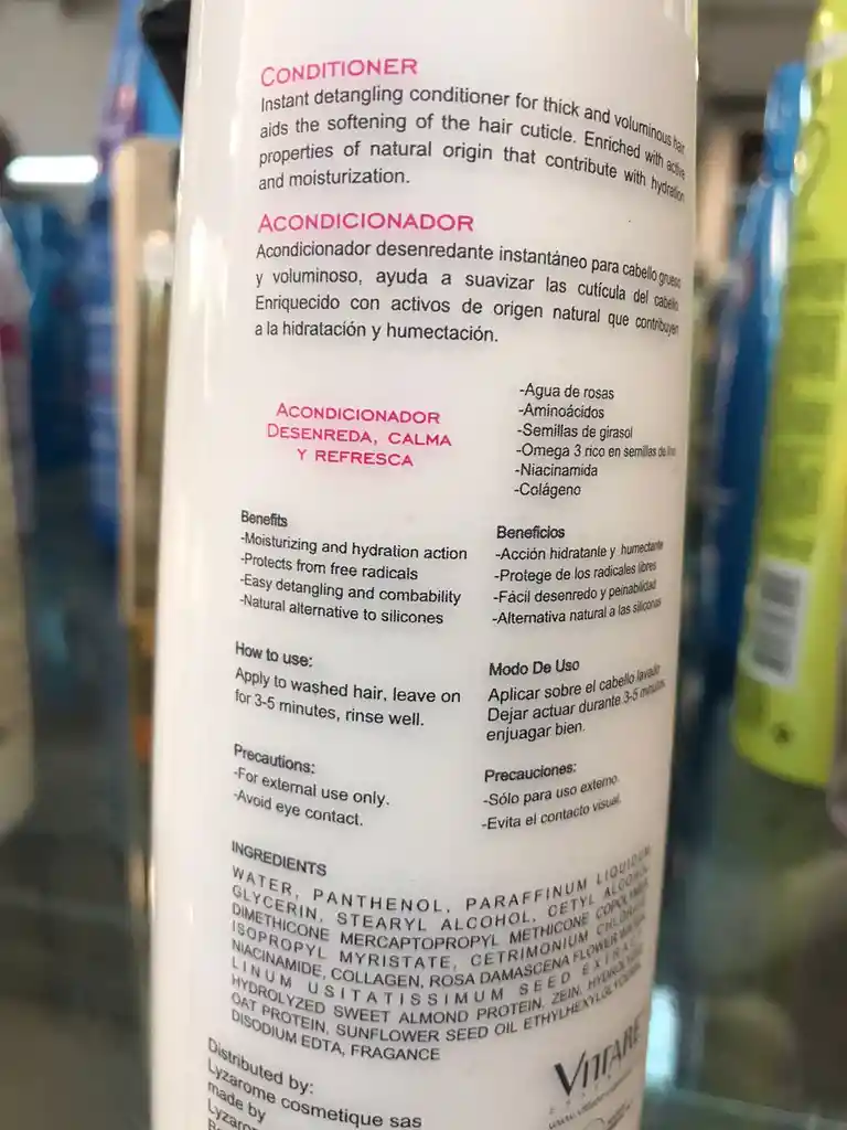 Acondicionador Cabello Grueso Y Voluminoso
