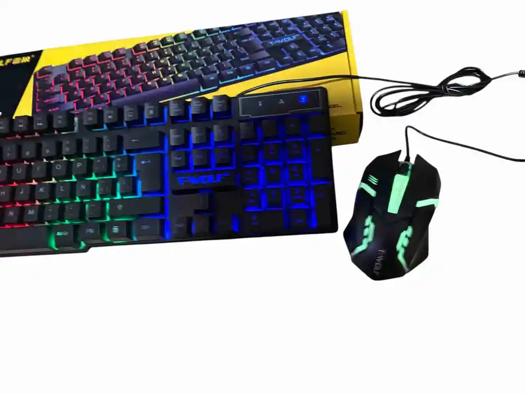 Combo Gamer Teclado + Mouse Retroiluminado