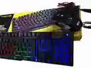 Combo Gamer Teclado + Mouse 7 Botones Retroiluminado