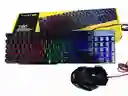 Combo Gamer Teclado + Mouse 7 Botones Retroiluminado