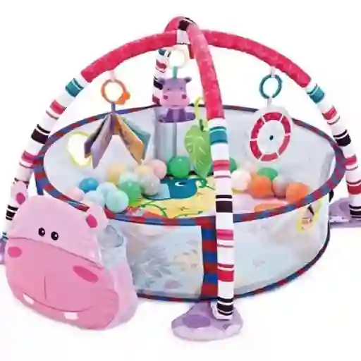 Gimnasio Y Corral Para Bebe Hipopotamo