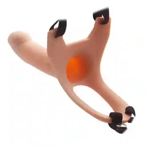 Arnés Strap On Tipo Funda 6.7" Aphrodisia Piel