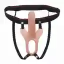 Arnés Strap On Tipo Funda 6.7" Aphrodisia Piel