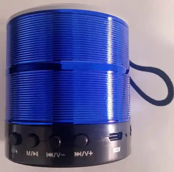 Parlante 887 Rgb Azul