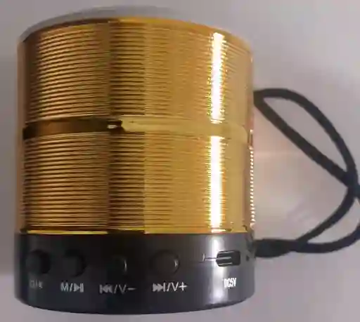 Parlante 887 Rgb Dorado