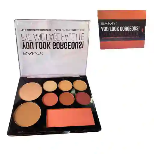 Paleta Compacta Ojos Y Rostro