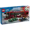 Lego Set de Construcción Camión F1 Con Coches de F1 RB20 y AMR24