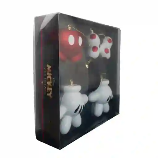 Disney Juego De Esferas Navideñas 5 Piezas