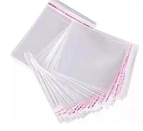 Bolsas Celofan 10x15 Cms Con Adhesivo