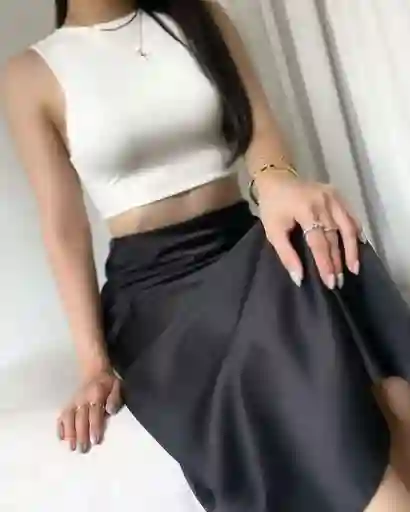 Crop Top Dior Blanco