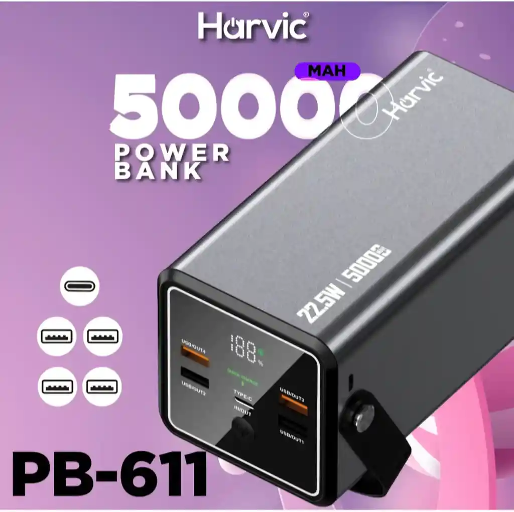 Power Bank 50.000mah Carga Rápida