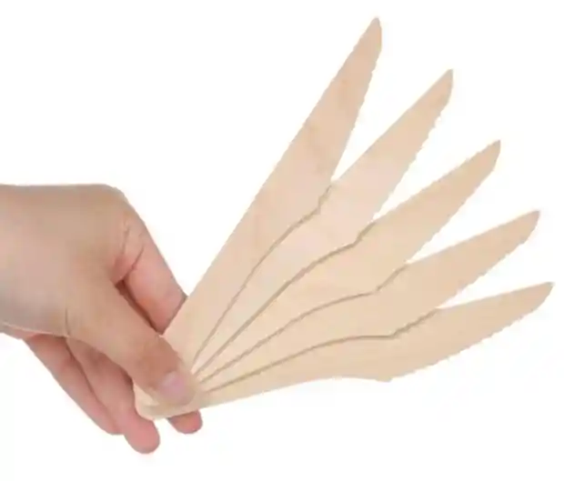Cuchillo Madera X 10 Unds
