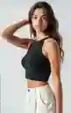 Crop Top Ibiza Negro