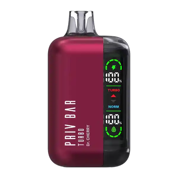 Vapeador Priv Bar Turbo Dr Cherry 15.000 Puffs