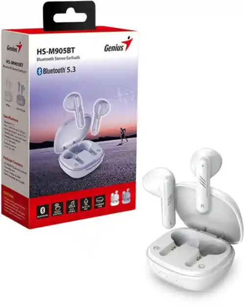 Audifonos Earbuds Genius Bluetooth Hs-m905bt