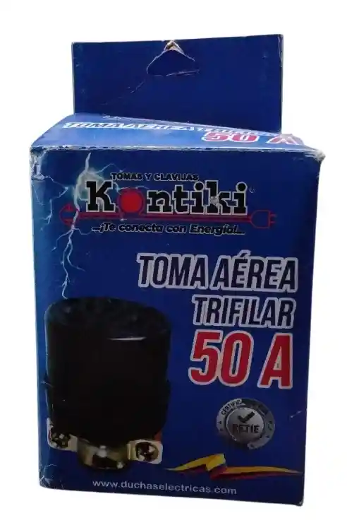Toma Aereo Industrial 3x50a