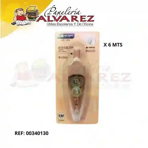 Corrector Cinta Retractil Geek X6mt 1301