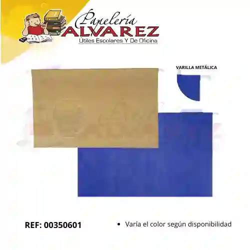 Carpeta Colgante Varilla Metalica Carton