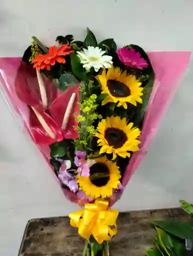 Girasoles Y Gerberas