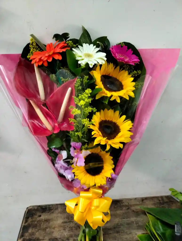 Girasoles Y Gerberas