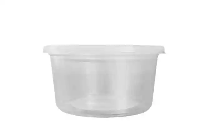 Contenedor Deli 12 Onzas X 25 Unds Con Tapa, Envases Plásticos 12 Onzas Con Tapa