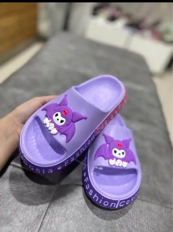 Chanclas Kuromy Para Niña Talla 33 Lila