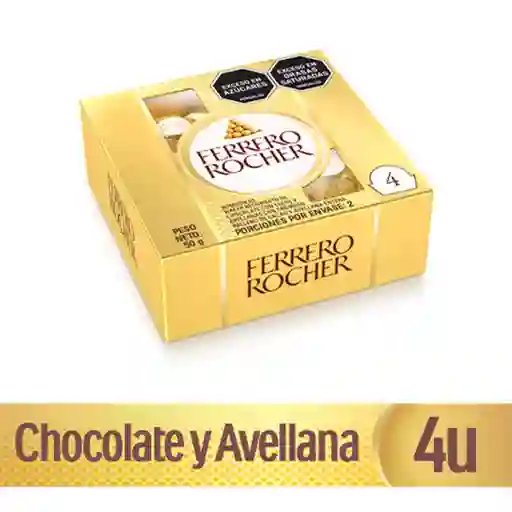 Chocolate Ferrero Rocher Caja (50 Gr)