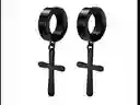 Aretes A Presion Negros