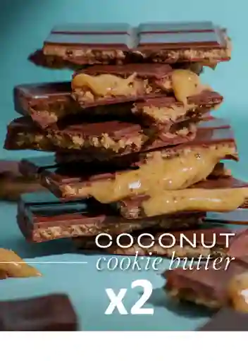 X2 Barra De Chocolate - Coconut Cookie