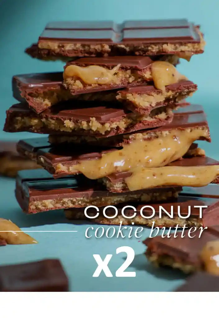 X2 Barra De Chocolate - Coconut Cookie