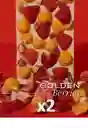 X2 Barra De Chocolate Blanco - Golden Berries Magno